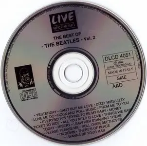 The Beatles - The Best Of The Beatles: Live Recording Vol. 2 (1992)