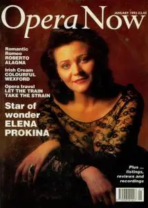Opera Now - January 1995
