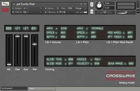 Binary Music Crossave KONTAKT