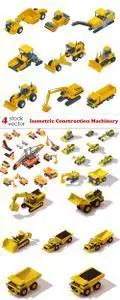 Vectors - Isometric Construction Machinery