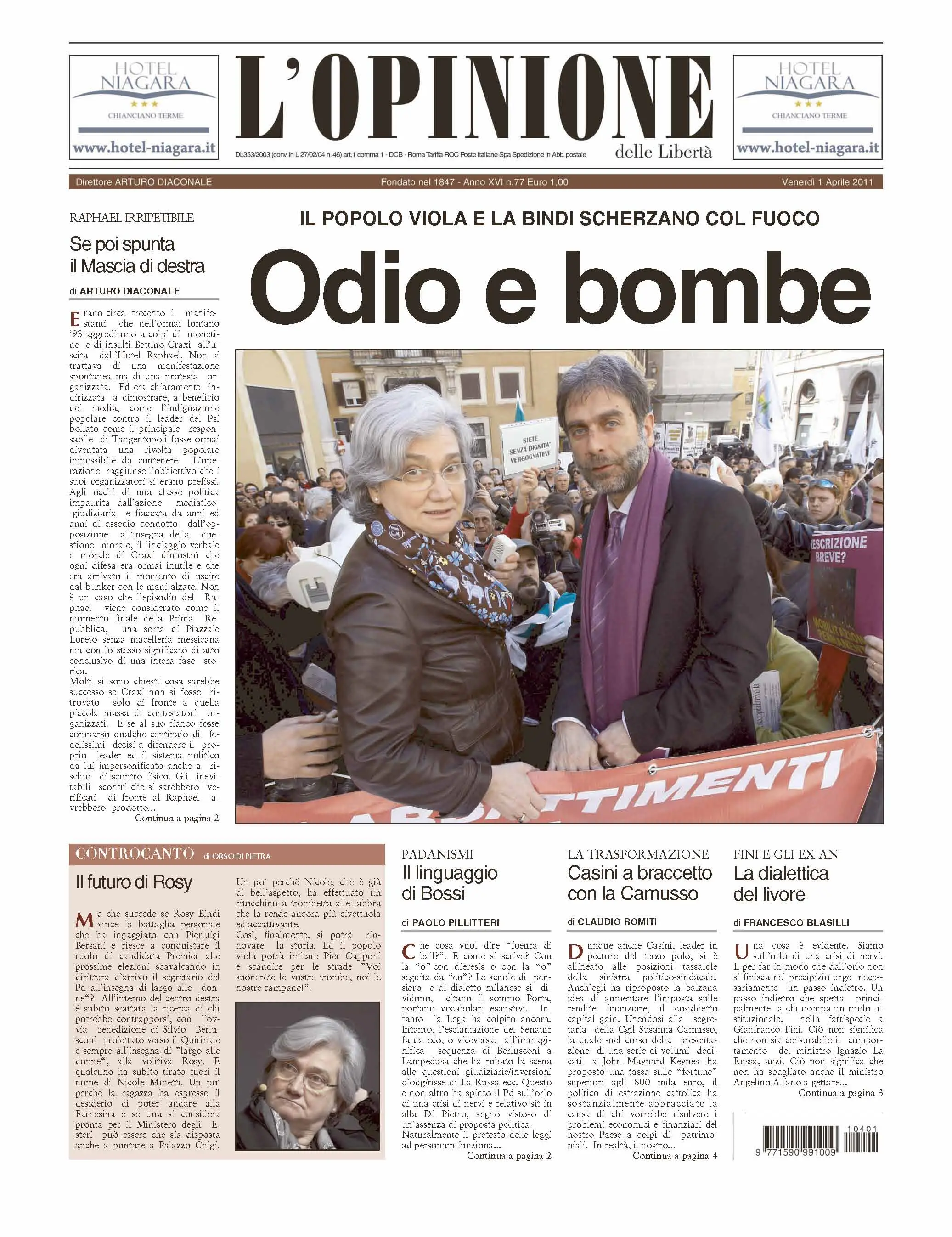 L'Opinione 01.04.2011