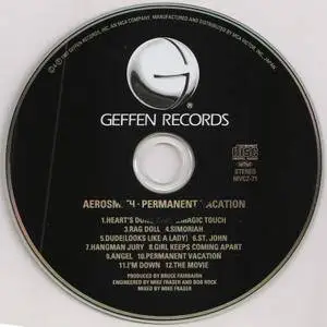 Aerosmith - Permanent Vacation (1987) {1994, 20-bit K2 HQCD, Japan}