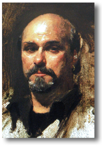 David A. Leffel - Painting The Portrait - Lewis (2011)