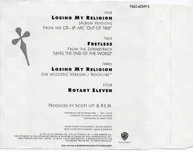 R.E.M. - Losing My Religion (1991) {Reuploaded}
