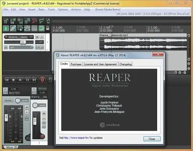 Cockos REAPER 4.62 (x86/x64) Portable