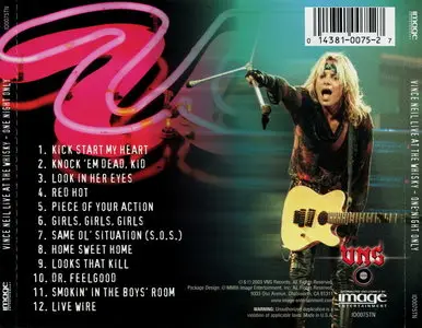Vince Neil - Live At The Whisky: One Night Only (2003)