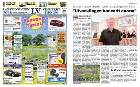 Vimmerby Tidning – 01 juli 2017