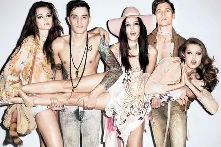 Just Cavalli Spring/Summer 2012 Campaign by Terry Richardson