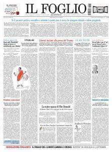 Il Foglio - 28 Settembre 2016