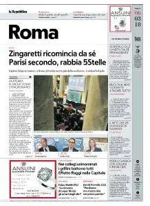 la Repubblica Roma - 6 Marzo 2018