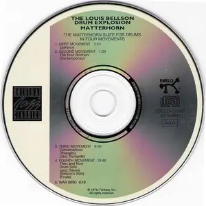 The Louis Bellson Drum Explosion - Matterhorn (1979) {2003 OJC} **[RE-UP]**