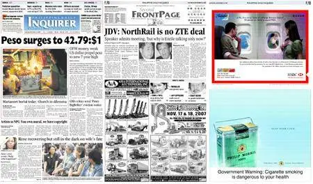 Philippine Daily Inquirer – November 10, 2007