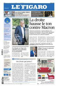 Le Figaro du Samedi 25 et Dimanche 26 Août 2018