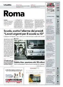 la Repubblica Roma - 9 Settembre 2018