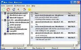 Ajivasoft MSN Chat Monitor v2.8.1120