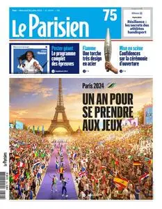 Le Parisien du Mercredi 26 Juillet 2023