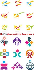 Vectors - Abstract Style Logotypes 9