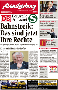 Abendzeitung München vom Mittwoch, 08. Oktober 2014