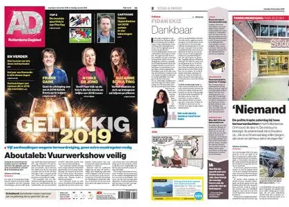 Algemeen Dagblad - Hoeksche Waard – 31 december 2018