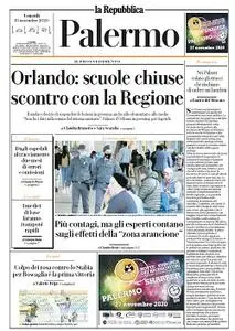 la Repubblica Palermo - 13 Novembre 2020