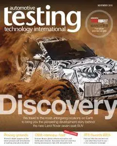Automotive Testing Technology International - November 2016
