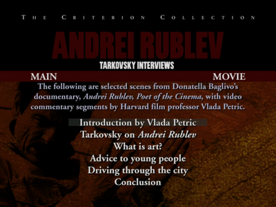 ANDREI RUBLEV (1969) - (The Criterion Collection - #34) [DVD9] [1999]