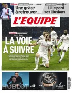 L’equipe du Mercredi 6 Novembre 2019