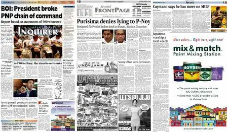 Philippine Daily Inquirer – March 14, 2015