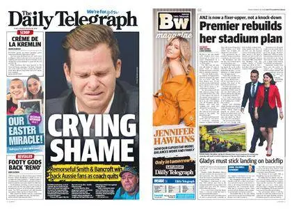 The Daily Telegraph (Sydney) – March 30, 2018