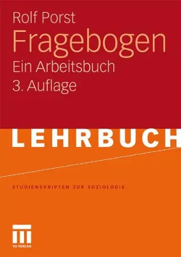 Fragebogen: Ein Arbeitsbuch