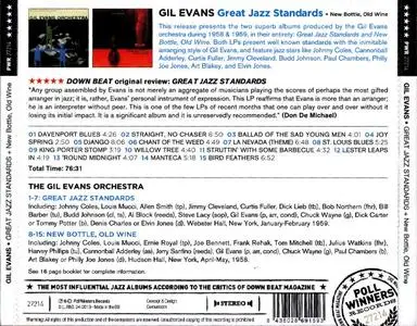 Gil Evans - Great Jazz Standards + New Bottle, Old Wine (1958) {Pool Winners}