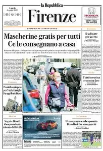 la Repubblica Firenze - 6 Aprile 2020