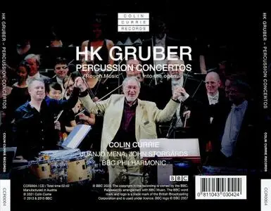 Colin Currie, Juanjo Mena, John Storgårds, BBC Philharmonic - HK Gruber: Percussion Concertos (2021)