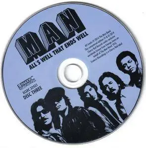 Man - All's Well That Ends Well (1976) {Remastered & Expanded 3CD Edition Esoteric Recordings ECLEC 32431 rel 2014}