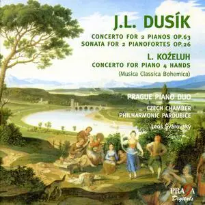 Prague Piano Duo, Leoš Svárovský - Jan Ladislav Dusík, Leopold Koželuh: Piano Concertos (2004)