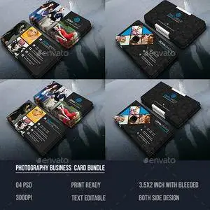 GraphicRiver - Photography Business Card Bundle