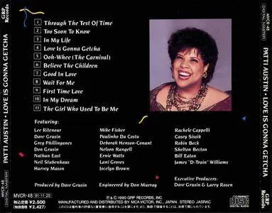 Patti Austin - Love Is Gonna Getcha (1990) {1991, Japanese Edition}