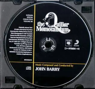 John Barry - The Quiller Memorandum: Original Motion Picture Soundtrack (1966) Reissue 2012