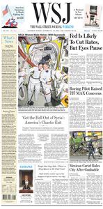 The Wall Street Journal – 19 October 2019