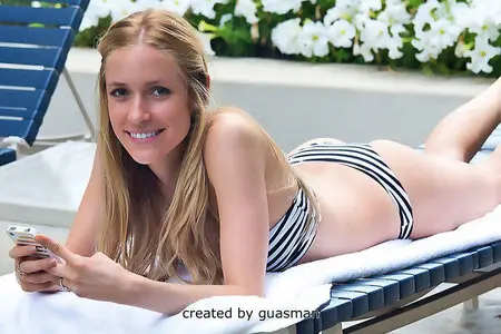 Kristin Cavallari - Bikini At a pool in Los Angeles June 1, 2013