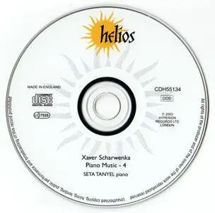 Franz Xaver Scharwenka - Piano Music Vol.4 - Seta Tanyel (2003) {Hyperion-Helios CDH55134 rec 1995}