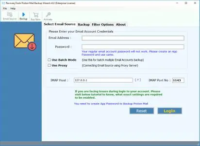 RecoveryTools Proton Mail Backup Wizard 6.0