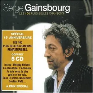 Serge Gainsbourg - Les 100 Plus Belles Chansons 5CD Box Set (2006)