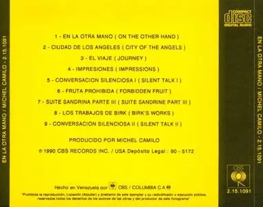 Michel Camilo - On The Other Hand (1990) {CBS}