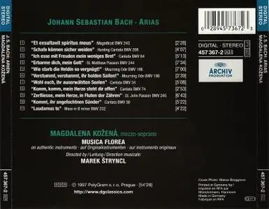 Magdalena Kožená, Marek Štryncl, Musica Florea - Bach: Arias (1997)