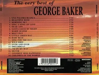 George Baker - The Very Best Of... (1993) {Arcade}