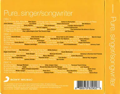 VA - Pure... Singer/Songwriter (2011) 4CD Box Set