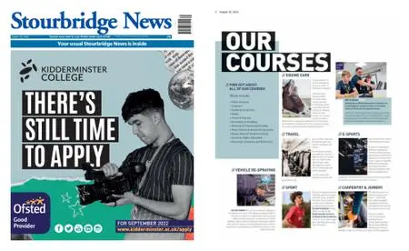 Stourbridge News – August 25, 2022