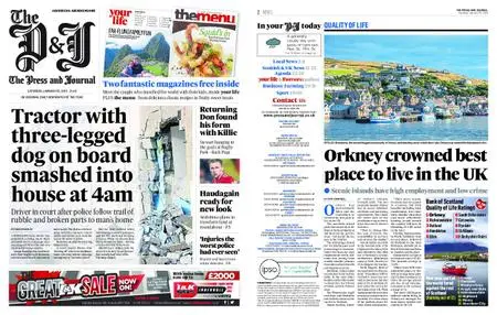 The Press and Journal Aberdeenshire – January 26, 2019