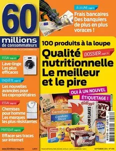 60 millions de consommateurs No.496 - Septembre 2014